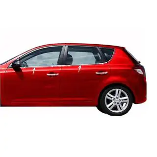Encadrements de Vitres Acier Inoxydable (4 pcs) Kia Ceed 2007-2012 photo 1