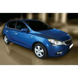 Encadrements de Vitres Acier Inoxydable (4 pcs) Kia Ceed 2007-2012 photo 3