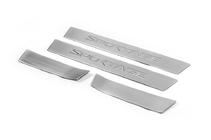 Kia Sportage 2010-2015 Seuils de porte OmsaLine (4 pcs, inox) photo 2