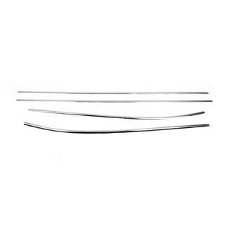 Encadrements de Vitres Acier Inoxydable (4 pcs) photo 2