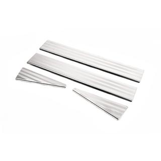 Seuils de porte OmsaLine (4 pcs, inox) Land Rover Freelander II 2006–2014 photo 2