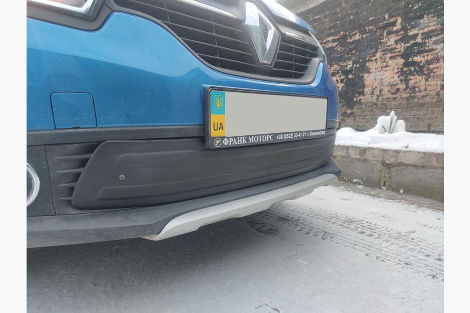 Renault Sandero 2013-2022 Cache inférieur de calandre hiver (2013-2017) Mat Photo 4