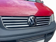 Volkswagen T5 Transporter 2003-2010 Couvre-grille chromés (8 bandes, inox) photo 1