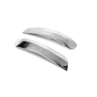Coins de pare-chocs avant en acier inoxydable (2 pcs) Volkswagen T5 Transporter 2003-2010 photo 3