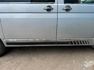 Volkswagen T5 Transporter 2003-2010 Moulures de Portes Acier Inox Chromé photo 11