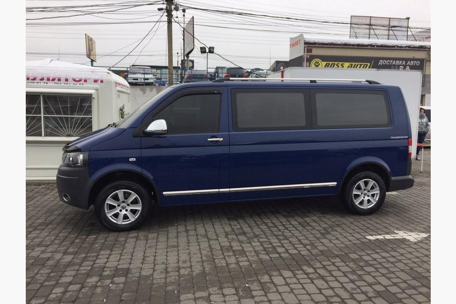 Volkswagen T5 Transporter 2003-2010 Moulures de Portes Acier Inox Chromé 1 Porte, Empattement Court, Carmos - Acier Turc Photo 7