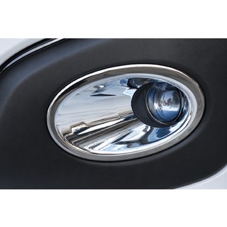 Entourages de phares antibrouillard avec decoupe (2 pcs, plastique) Nissan Qashqai 2010-2014 photo 3