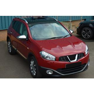 Entourages de phares antibrouillard avec decoupe (2 pcs, plastique) Nissan Qashqai 2010-2014 photo 1