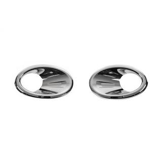 Entourages de phares antibrouillard avec decoupe (2 pcs, plastique) Nissan Qashqai 2010-2014 photo 2