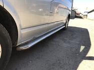 Volkswagen T5 Transporter 2003-2010 Marchepieds Latéraux Premium (2 pcs, Inox) 60mm, Empattement Court photo 4