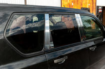 Nissan X-trail T31 2007-2014 Enjoliveurs de Montants de Porte en Acier Inoxydable (8 pcs) photo 3