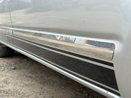 Volkswagen T5 Caravelle 2004-2010 Moulures de Portes Acier Inox Chromé photo 12