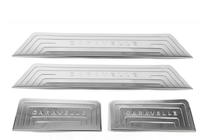 Volkswagen T5 Caravelle 2004-2010 Couvre seuils intérieurs (Omsa, inox) 3 Seuils de Porte photo 3