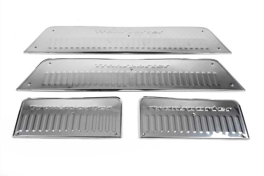 Volkswagen T5 2010-2015 Seuils de porte intérieurs Carmos inox 3 Portes, Transporter Photo 7