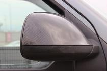 Volkswagen T5 2010-2015 Coques de Rétroviseurs (2 pcs, Carbone) Aspect carbone photo 4