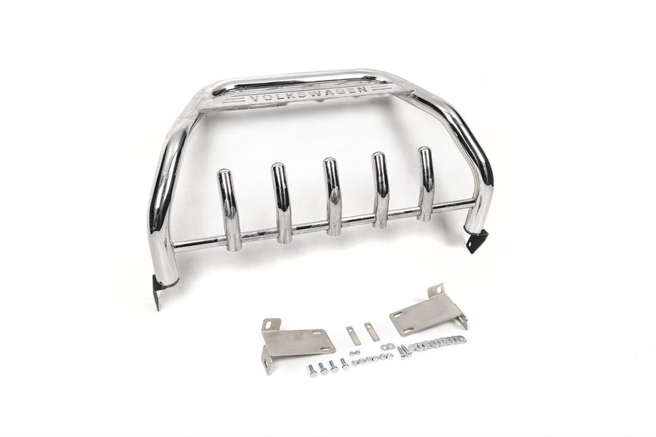 Volkswagen T5 2010-2015 Pare-buffle WT003 (Inox) 60 mm, avec inscription Photo 4