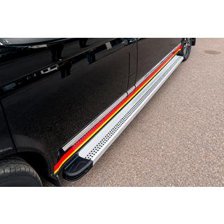Marchepieds Latéraux Maya V2 (2 pcs, Aluminium) Volkswagen T5 2010-2015 photo 4