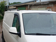Volkswagen T6 2015-2024 Barres de Toit Chromées photo 3