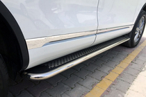 Volkswagen Amarok 2010-2022 Marchepieds Lateraux Maydos V2 (2 pcs, inox) photo 1