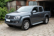 Volkswagen Amarok 2010-2022 Marchepieds Latéraux Maya V2 (2 pcs, Aluminium) photo 1