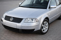 Volkswagen Passat B5 1997-2005 Coques de Rétroviseurs 1996-2003 (2 pcs) Acier Inox Poli photo 1