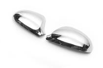 Volkswagen Passat B6 2006-2012 Couvre-Rétroviseurs (2 pcs, Acier Inoxydable) photo 4