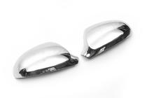 Volkswagen Passat B6 2006-2012 Couvre-Rétroviseurs (2 pcs, Acier Inoxydable) photo 5