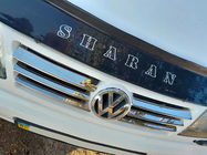 Volkswagen Sharan 1995-2010 Couvre-Calandre Chromés (Acier Inoxydable) photo 1