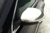 Volkswagen Tiguan 2007-2016 Couvre-Rétroviseurs (2 pcs, Acier Inoxydable) Carmos - Acier Inoxydable Turc photo 4