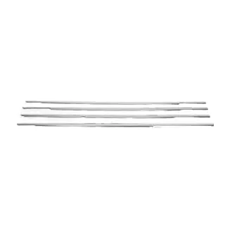 Moulures de Vitres (4 pcs, Inox) photo 2