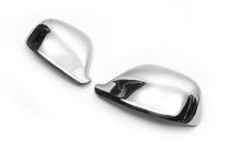 Volkswagen Touareg 2002–2010 Coques de Rétroviseurs 2007-2010 (2 pcs, Inox) Carmos - Acier Turc photo 2