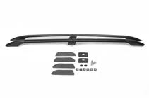Volkswagen Touareg 2002–2010 Barres de Toit Noires (design turc) Pieds Métalliques photo 2