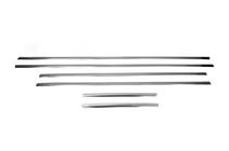 Volkswagen Touareg 2010-2018 Moulure inférieure de vitre inox (6 pcs) photo 2