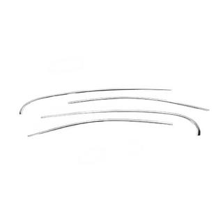 Encadrement supérieur de vitres inox (4 pcs) photo 2