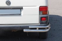 Volkswagen T4 Transporter 1990-2003 Coins arrières doubles AK003-Double (2 pcs, inox) photo 2
