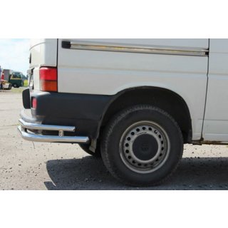 Coins arrières doubles AK003-Double (2 pcs, inox) Volkswagen T4 Transporter 1990-2003 photo 3