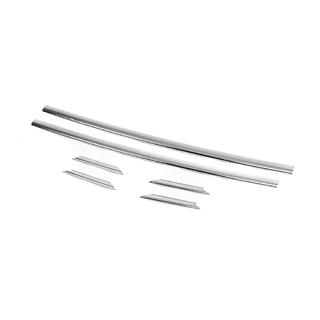 Caches de calandre de pare-chocs 2007-2015 (6 pcs, inox) Renault Trafic 2001–2015 photo 3