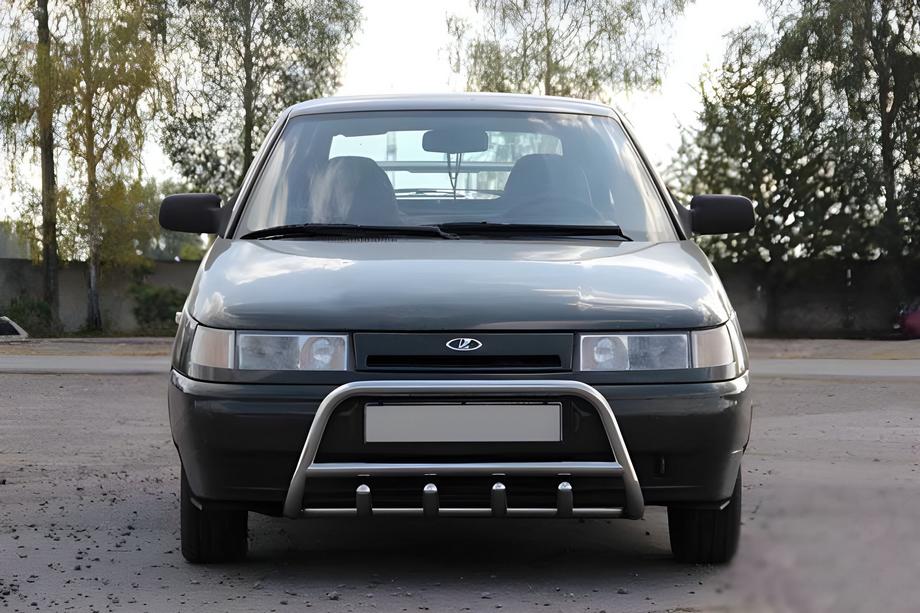 VAZ 2110-21115 1995-2015 Pare-buffle WT003 60mm Inox Image