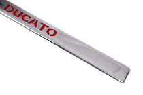 Fiat Ducato 2006-2025 Baguette LED au-dessus de la plaque d'immatriculation (inox) photo 4