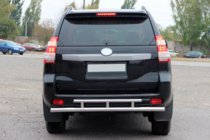 Toyota Land Cruiser Prado 150 2009-2023 Arceau Arrière AK002-2v2 (Inox) photo 2