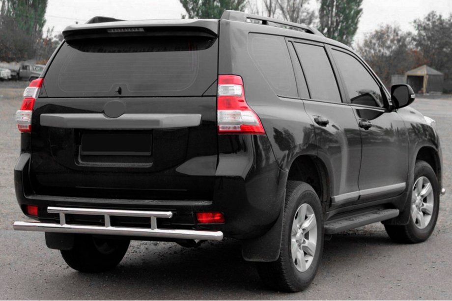 Toyota Land Cruiser Prado 150 2009-2023 Arceau Arrière AK002-2v2 (Inox) Image