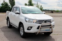 Toyota Hilux 2015- Protection Avant WT023 (Inox) photo 2