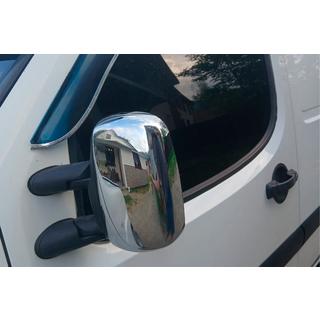 Coques de Rétroviseurs Chromées (2 pcs, plastique) Fiat Doblo I 2001-2005 photo 3