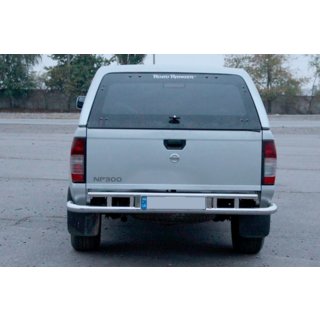 Protection Arriere AK004 (Inox) Nissan NP300 1999-2015 photo 2