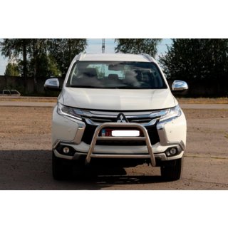 Pare-buffle WT022 Inox Mitsubishi Pajero Sport 2015- photo 2