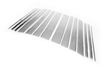 Range Rover III L322 2002-2012 Enjoliveurs de Montants de Porte en Acier Inoxydable (14 pcs) photo 4
