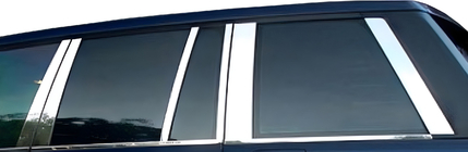 Range Rover III L322 2002-2012 Enjoliveurs de Montants de Porte en Acier Inoxydable (14 pcs) photo 3