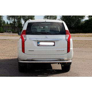 Protection Arriere AK005 (Inox) Mitsubishi Pajero Sport 2015- photo 2