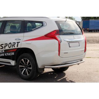 Protection Arriere AK005 (Inox) Mitsubishi Pajero Sport 2015- photo 1