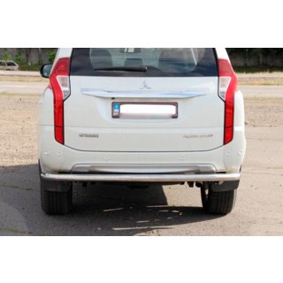 Protection Arriere AK005 (Inox) Mitsubishi Pajero Sport 2015- photo 4